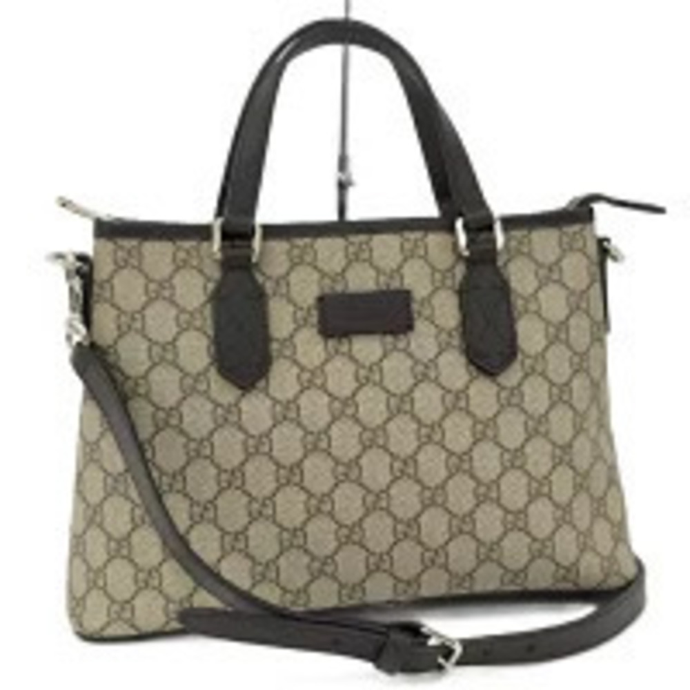 Gucci shoulder bag GG Supreme Beige Cream brown